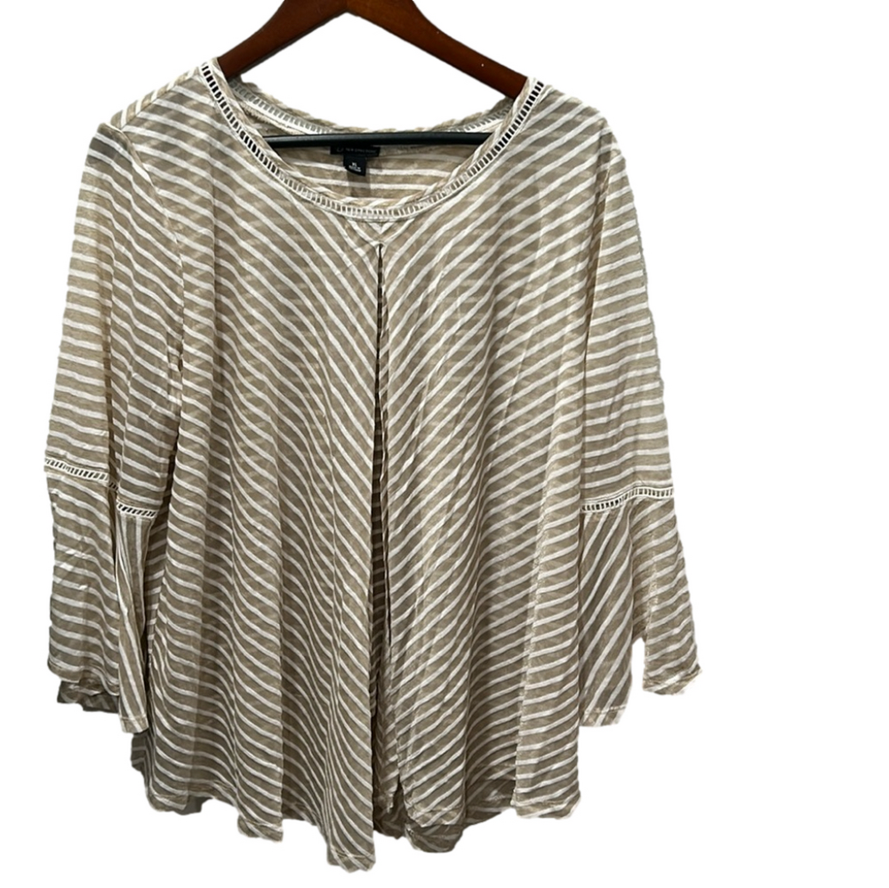 ND New Directions  blouse size XL GUC…